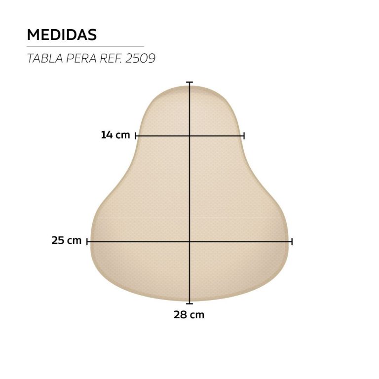 2509 TABLA ABDOMINAL PERA (NEGRO) Fajas Colombianas
